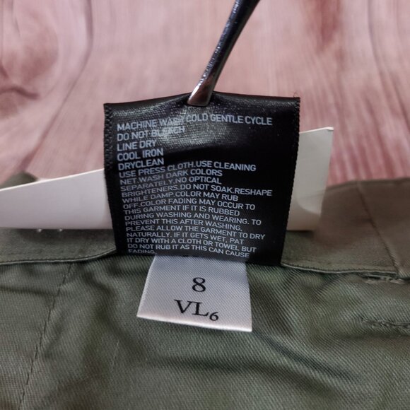 NWT Uniqlo Mens Size Medium Smart Ankle Pants Olive - Picture 14 of 15